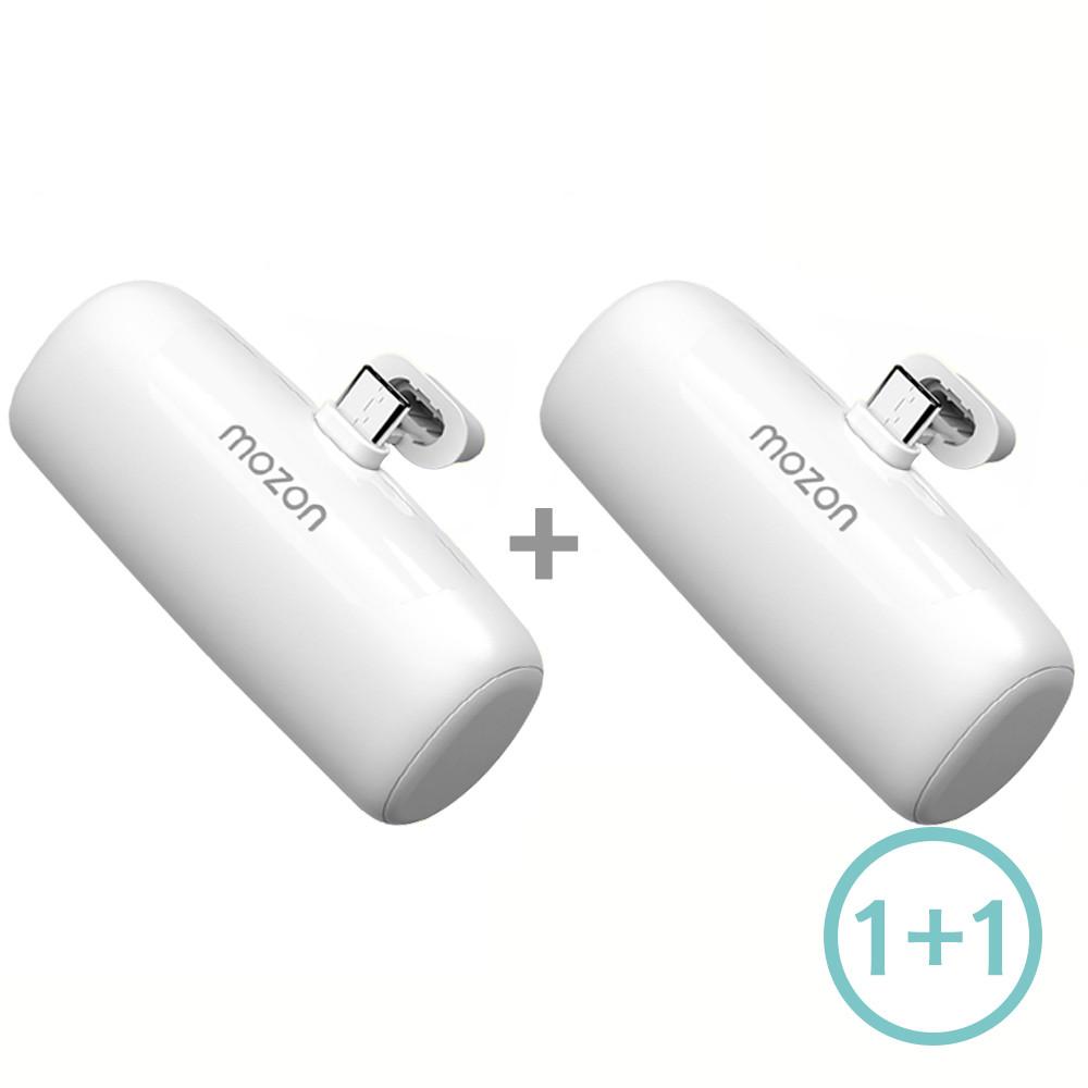 1+1 일체형 도킹형 미니 5000mAh 보조배터리 C타입 모즈온