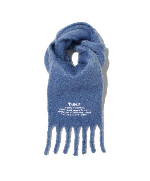 스토리 로고 머플러 블루