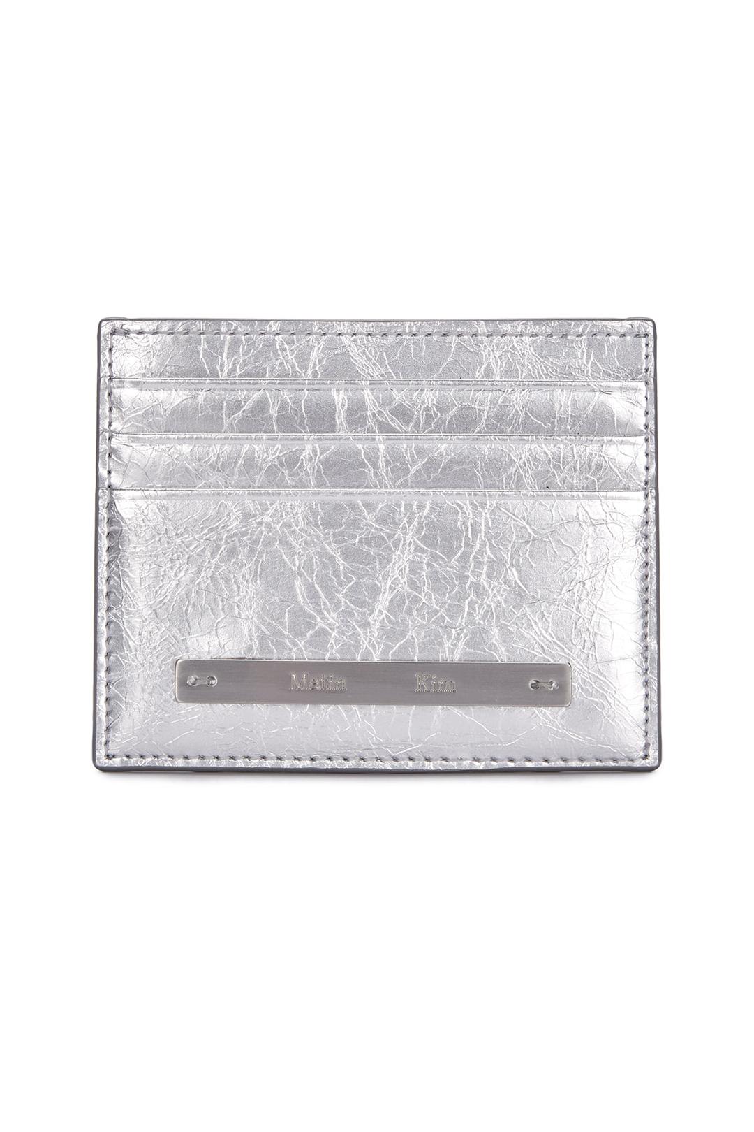SLIM METAL CARD HOLDER IN SILVER