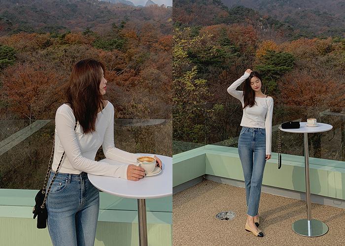 [made prostj] 심플리 보트넥 긴팔 T (4colors)