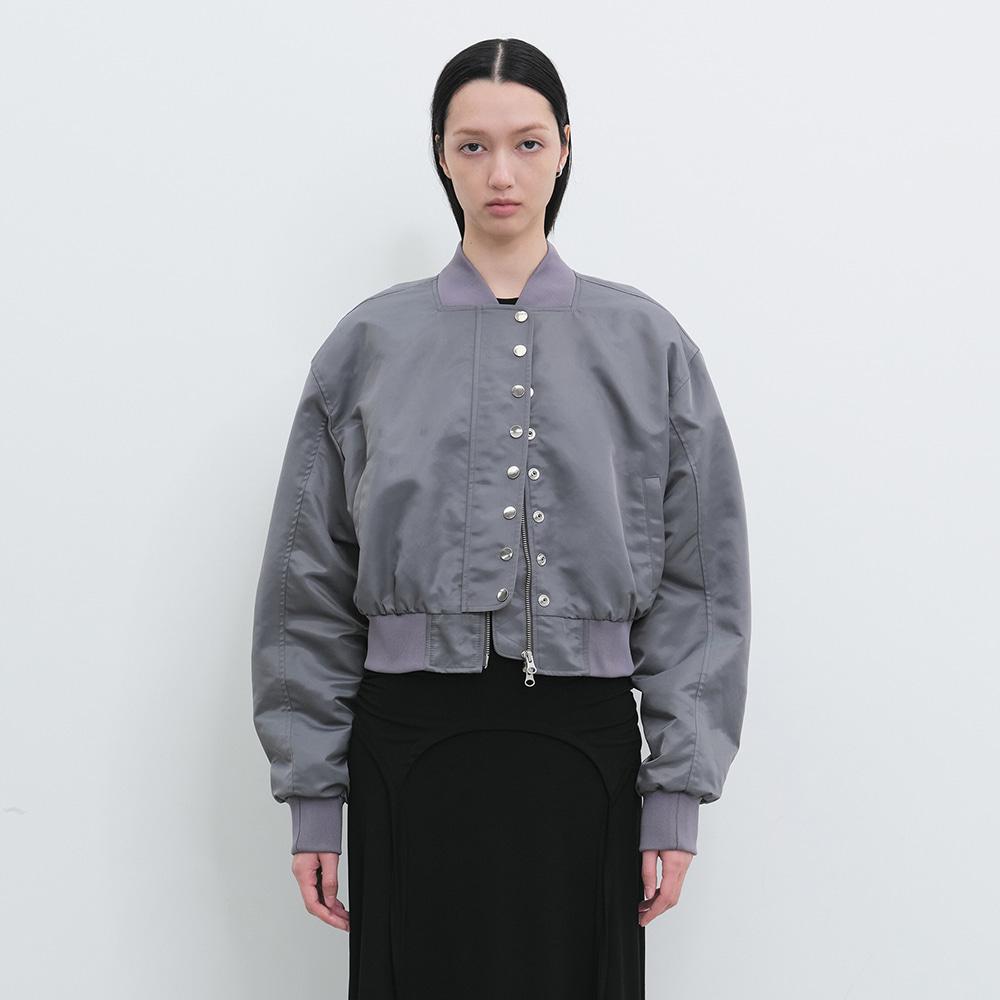 Multy Snap Blouson (Grey)