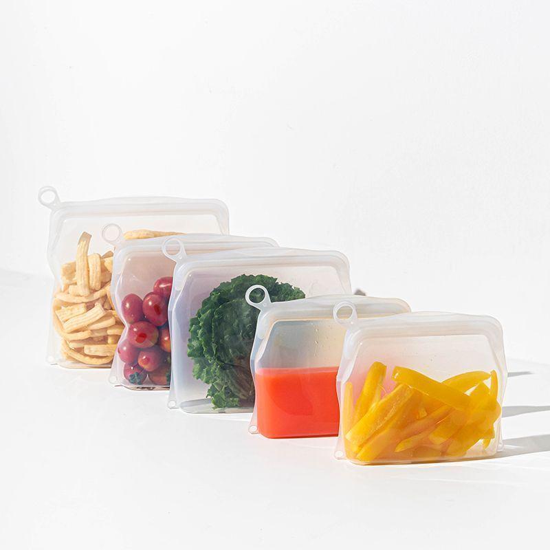 [생활백서]제로웨이스트 실리콘 지퍼백 1+1 지퍼락