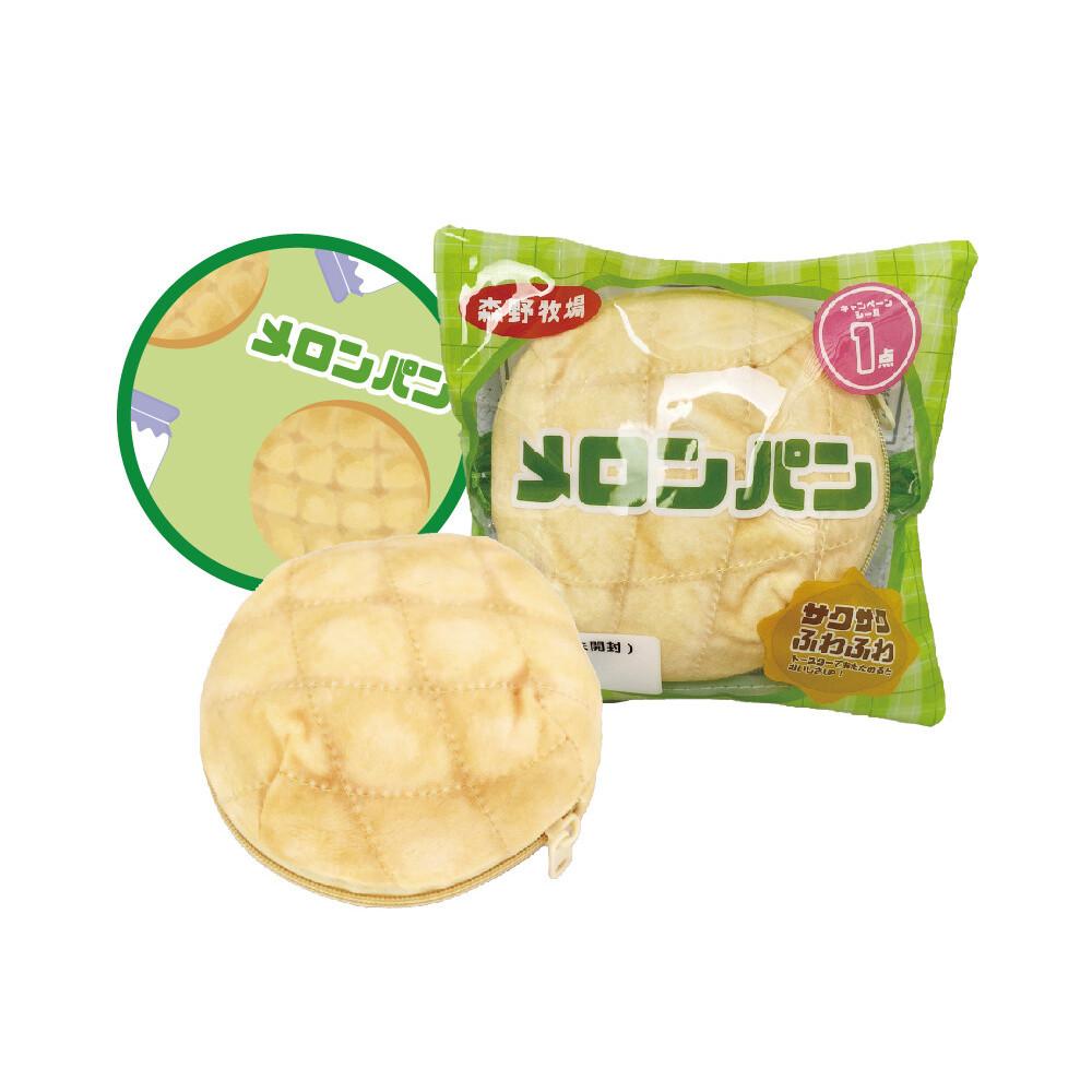 메론빵 통통하게 구운 빵 마스코트 파우치