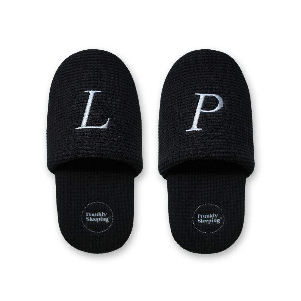 [기프트패키지] Cool-Waffle Unisex Home Office Shoes - Black