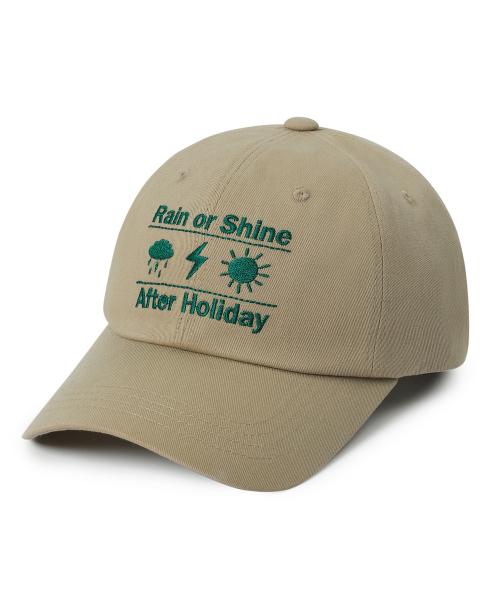 애프터 홀리데이 볼캡_샌드 베이지