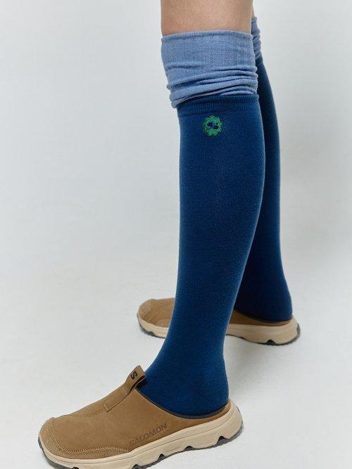 RB Knee High Socks Navy
