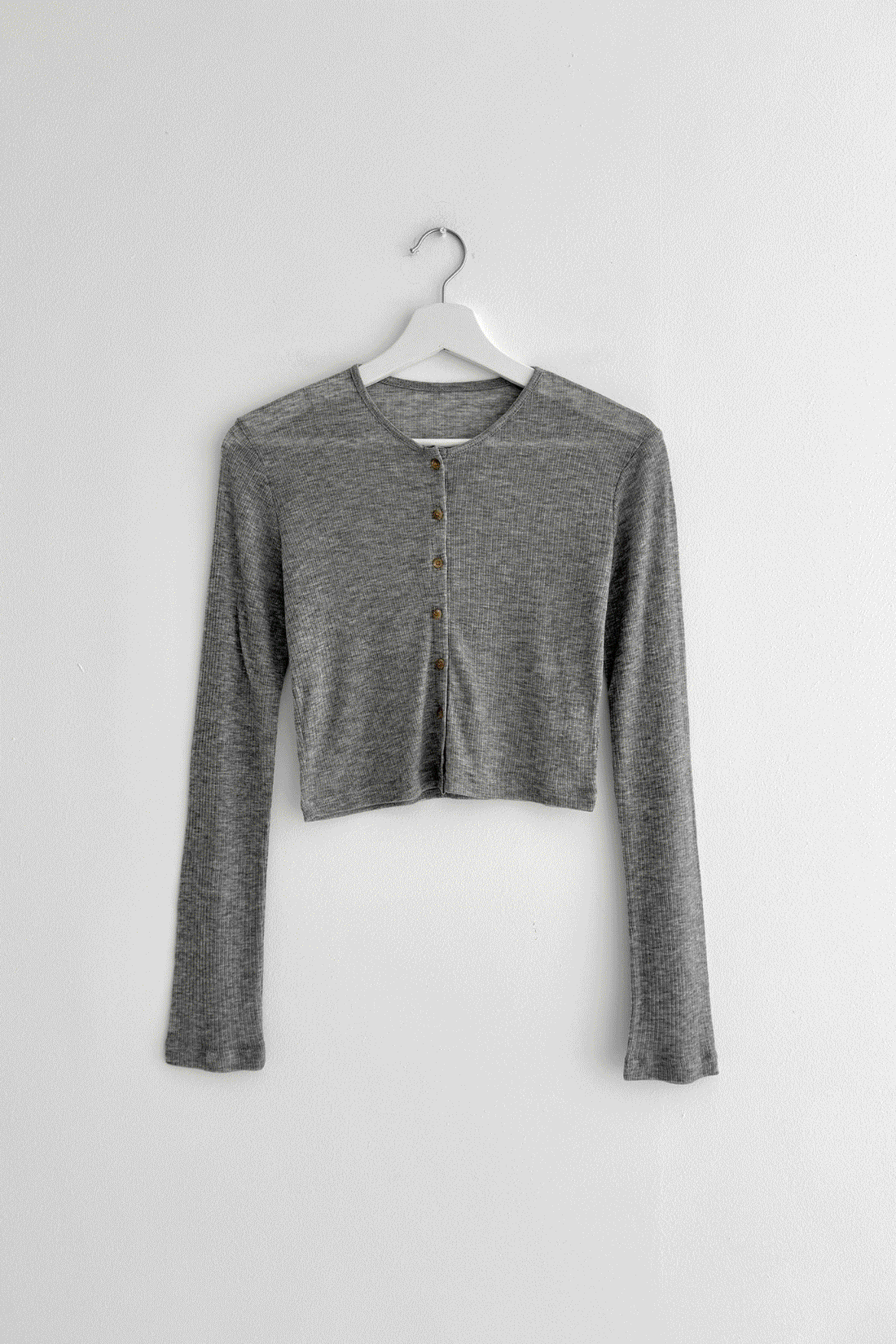 [살안타템/여름가디건] 니브 긴팔 가디건 티셔츠- 3color