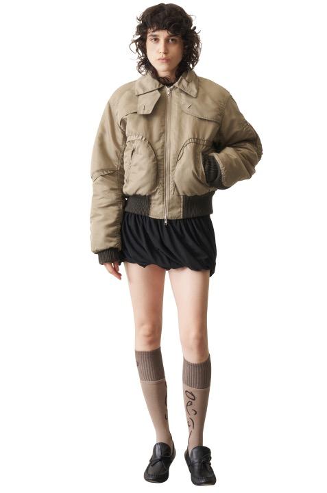 [10/29 예약발송] Padded Quad Bomber Jacket,  Queasy