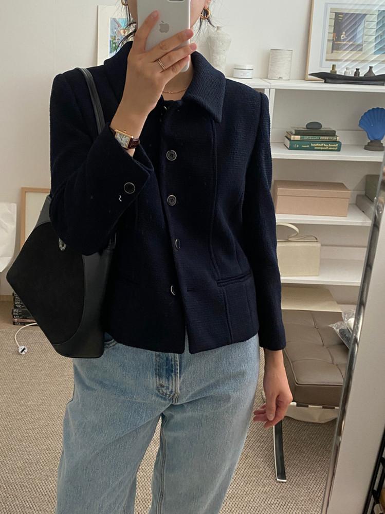 [SALE] ounce 다이앤 트위드 자켓 (2color)