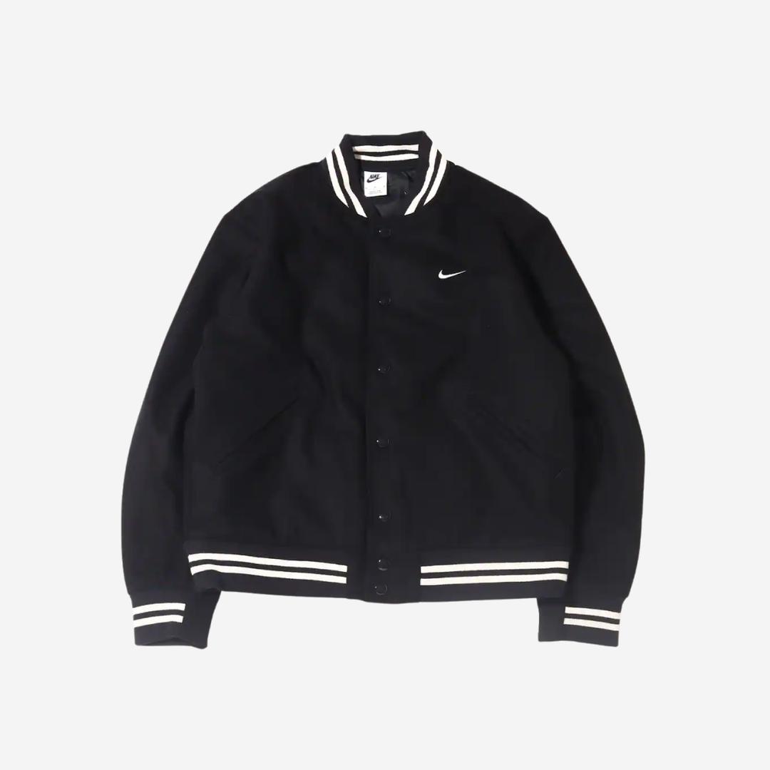 Nike NSW Authentics Varsity Jacket Black - Asia