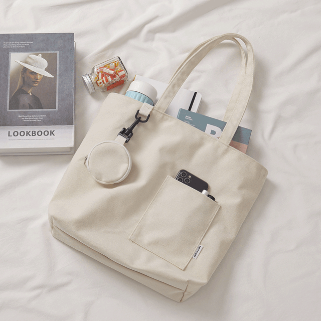 [특가/당일배송] 2color 미니 파우치 숄더 에코백 EBA530