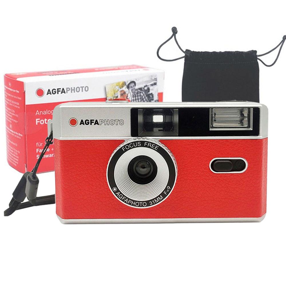 아그파 필름카메라 다회용카메라 -레드 필카 토이카메라 35mm