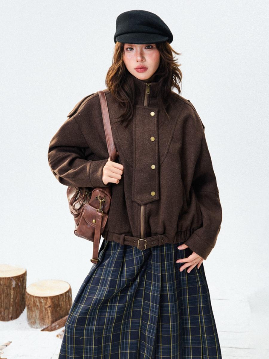 YOUNG STAGE Vintage Harbor Wool Jacket (2color)