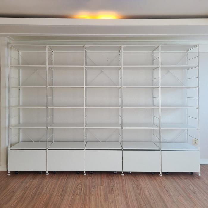 와이어수납 6단 W3000(600x5)