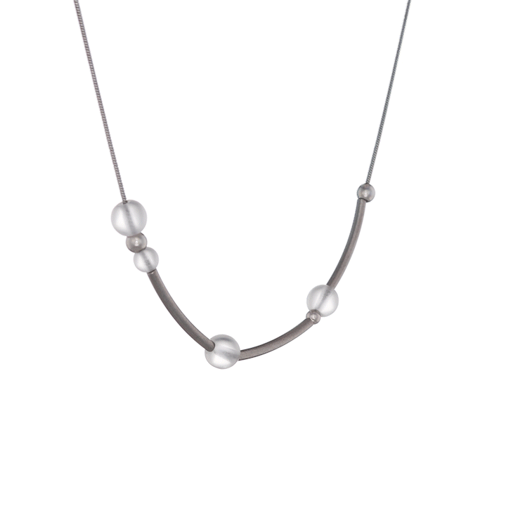 white module necklace