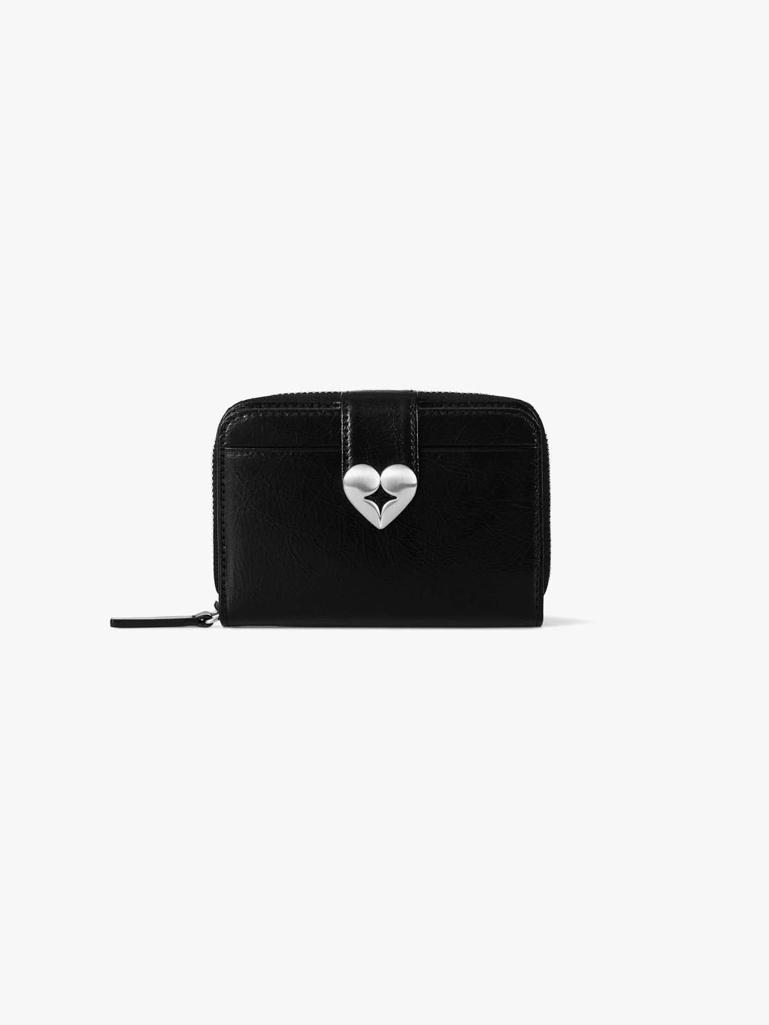 HEARTY ZIPPER POCKET - BLACK