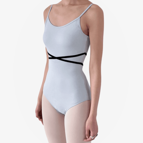 [9th] 크로스 리본 레오타드 크리미 소다