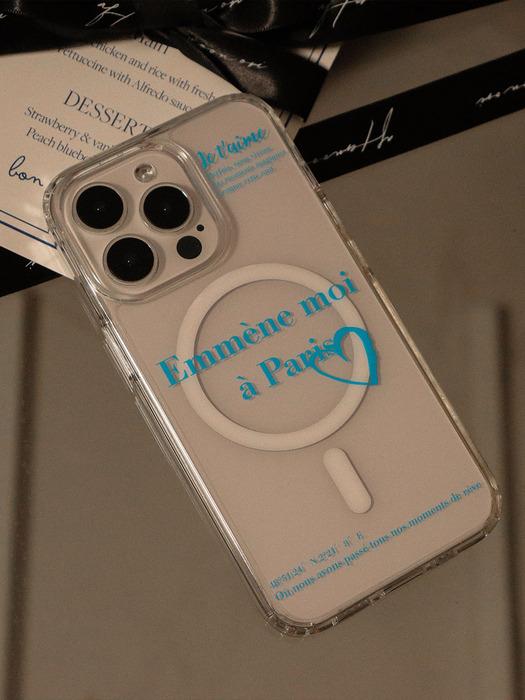A Paris SKY Magsafe phone case