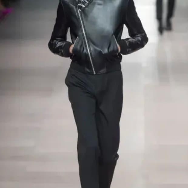 [46] 셀린느 스트랩 레더 자켓 | 후루츠패밀리