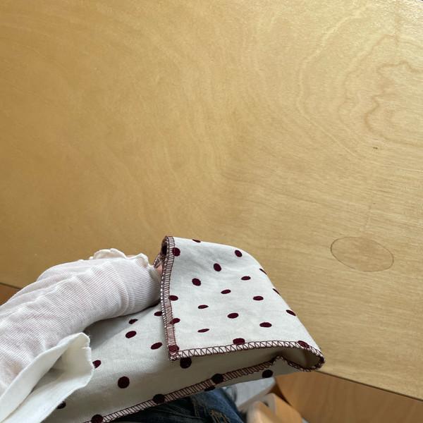 Book Clothes Pouch -dot