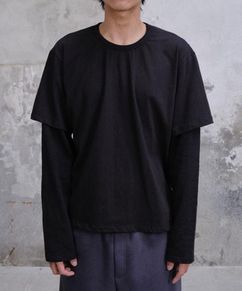 LAYER LONG SLEEVE (BLACK)