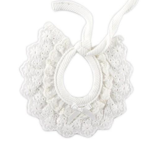 도그아이 반려동물 귀염스카프 L, 레이스 화이트, 1개