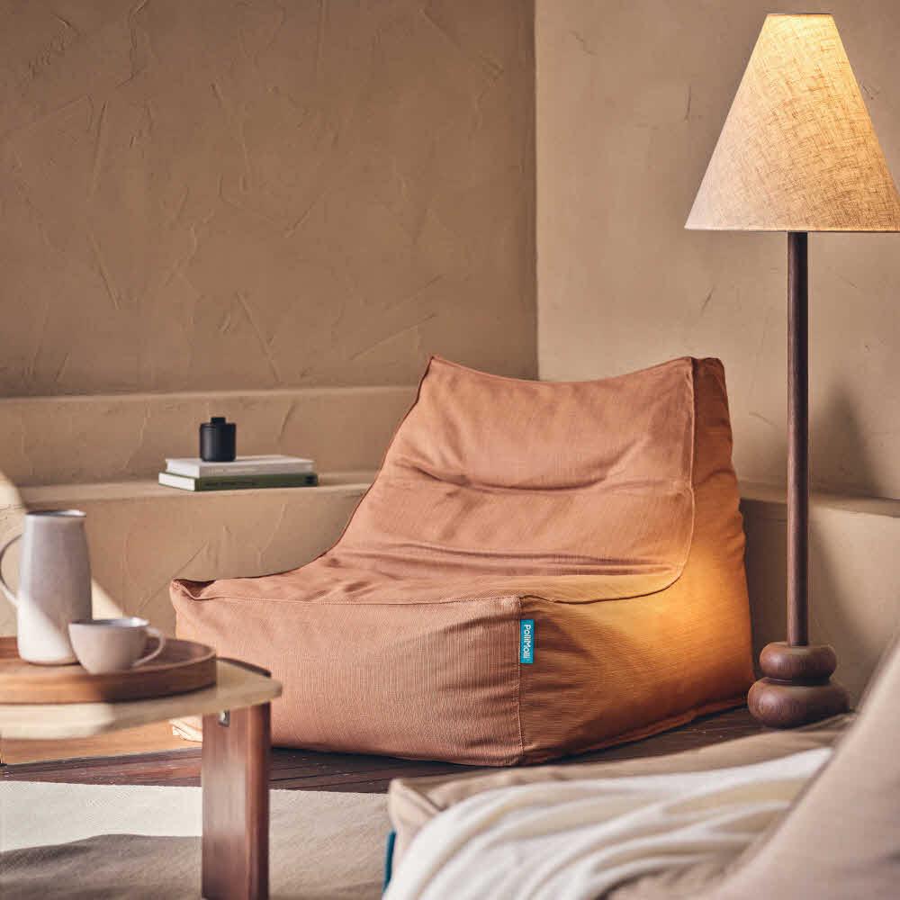 폴리몰리 607R 빈백 소파 리조트 컬렉션 인&아웃도어, 모나코 브릭