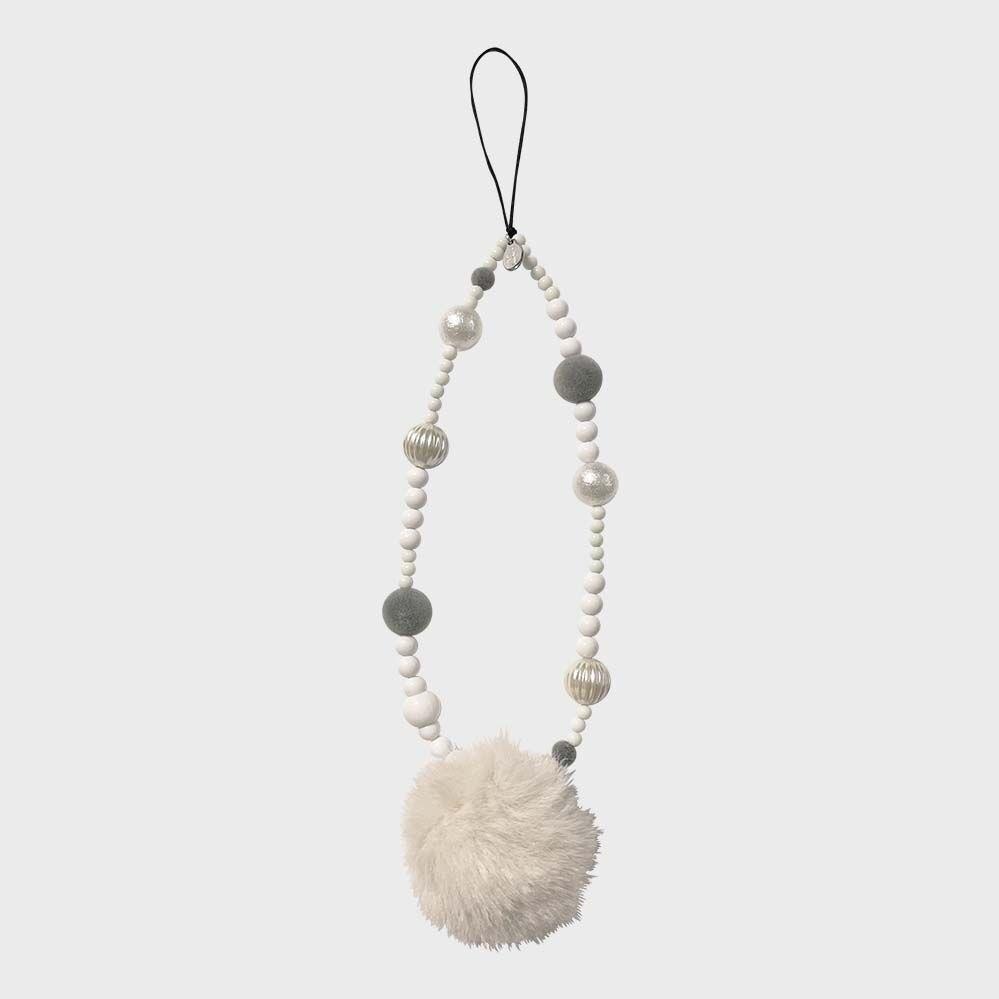 cotton pearl phone strap P2