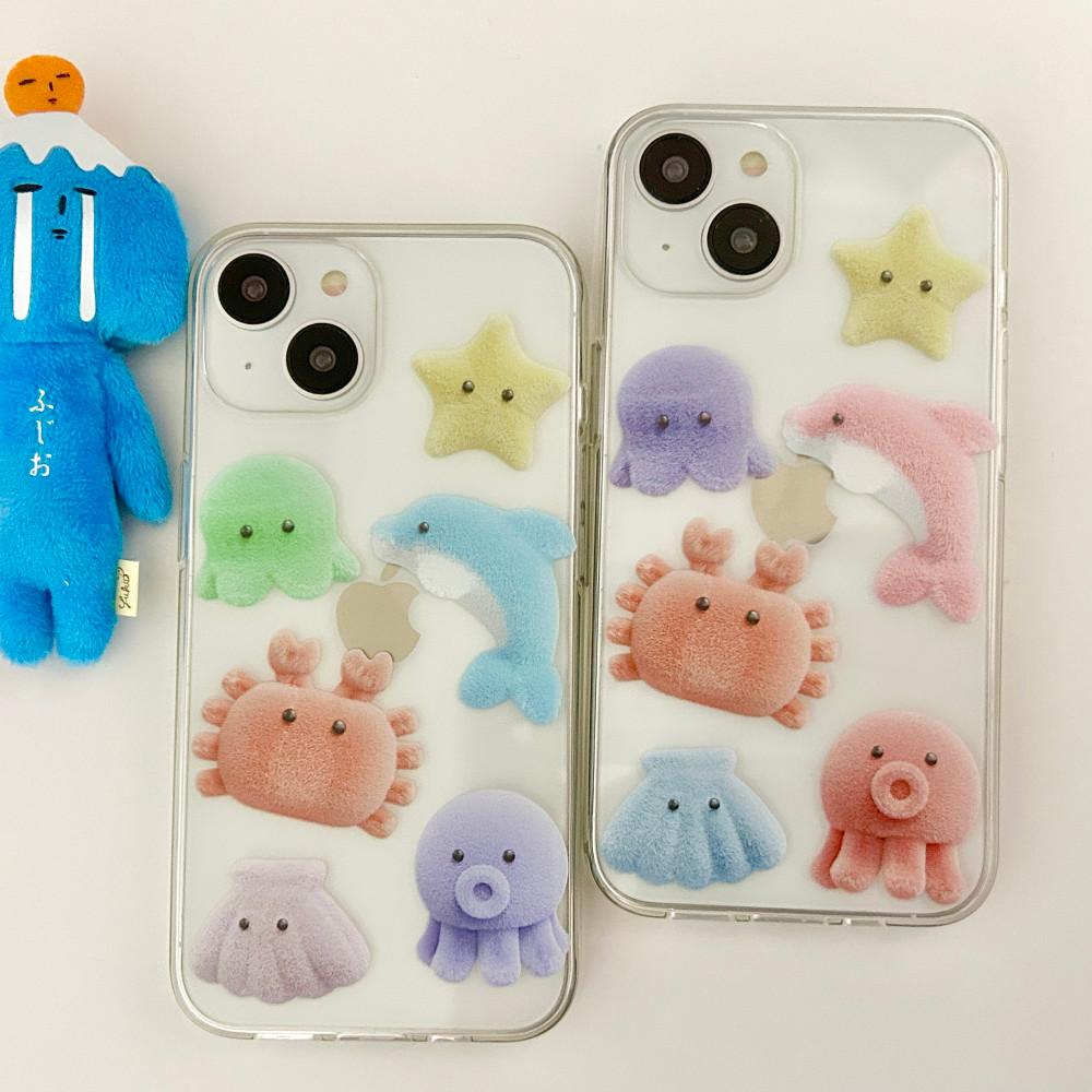 돌고래 젤리케이스