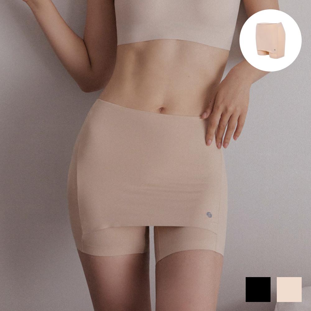 슬림9 Y커버 심리스 네모팬티