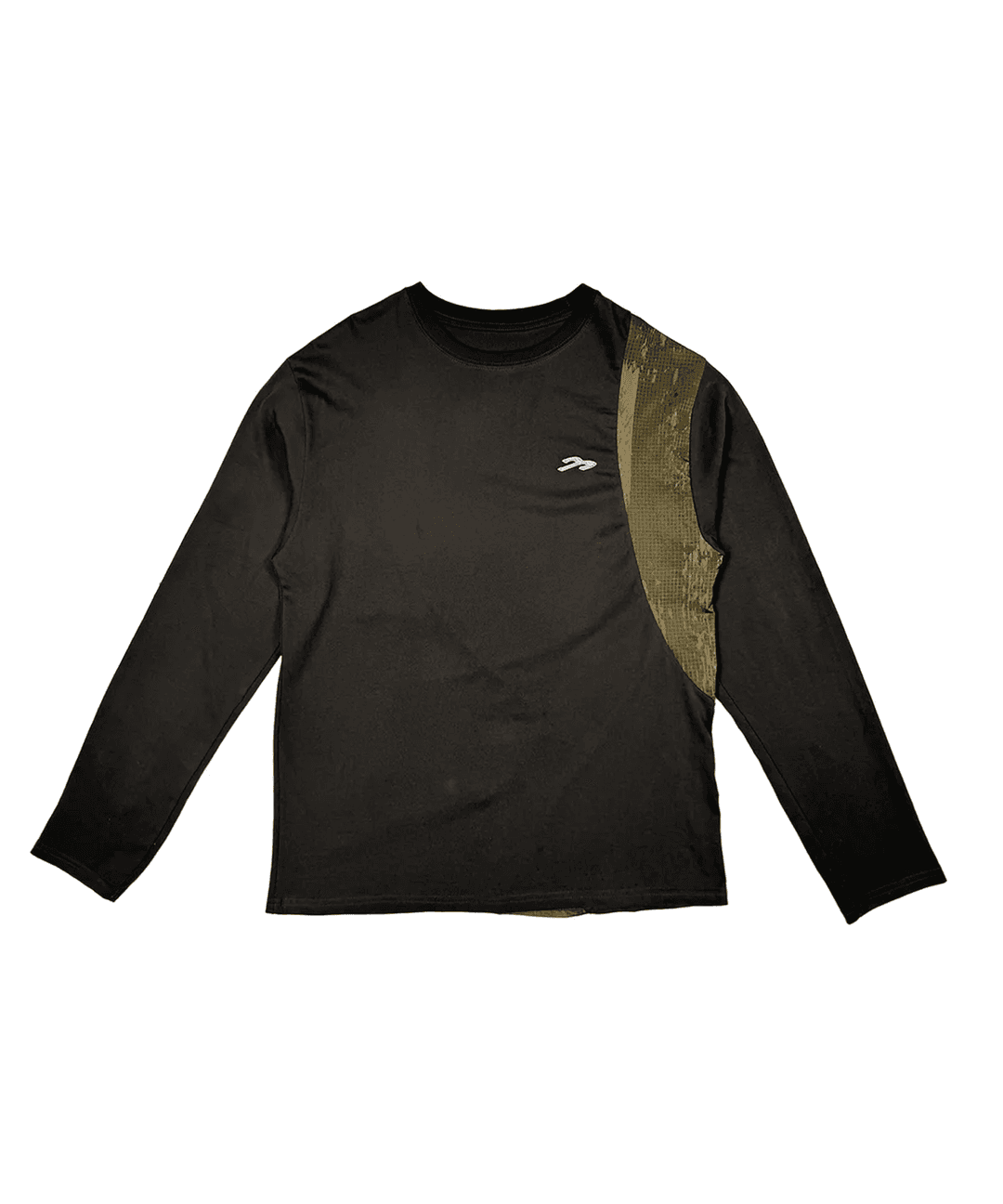 절개 롱슬리브 차콜