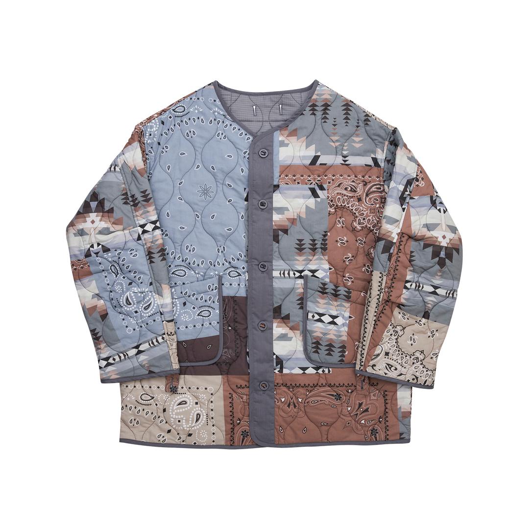 LONG NAVAJO LINER JACKET-MT.GR