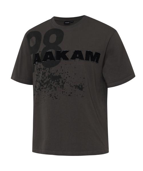 98 Printed Half Top (Dark Gray)
