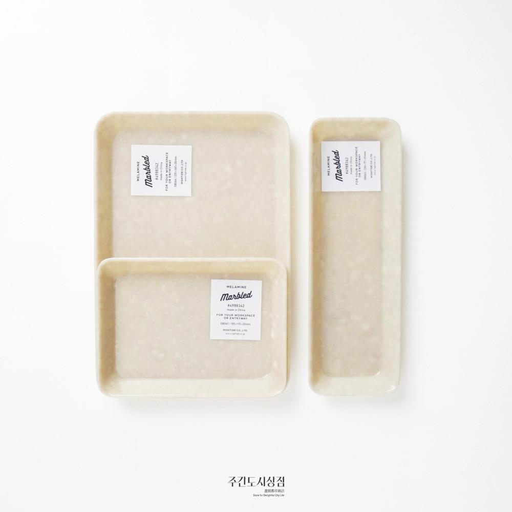 Hightide MARBLED TRAY 펜코 마블 트레이 3종 데스크 펜 현금 트레이