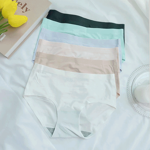 [무배][5장set]M~XXL 심리스 팬티 빅사이즈까지 가능 여름/시원한소재/KC인증 안전한 팬티