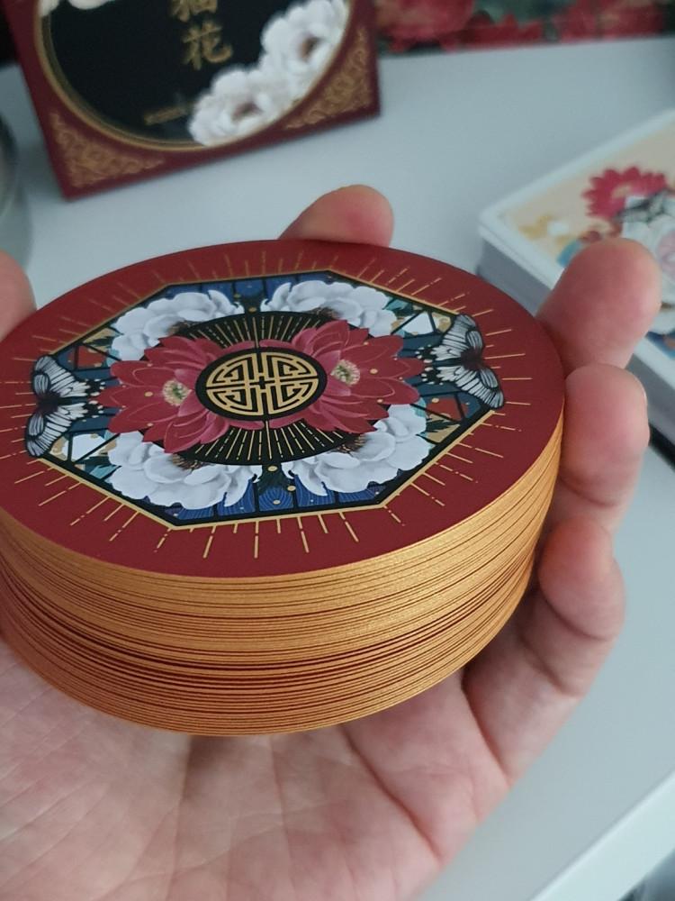 묘화덱 스페셜 원형 ,티츄, 티츄카드, 고양이카드,  한국전통