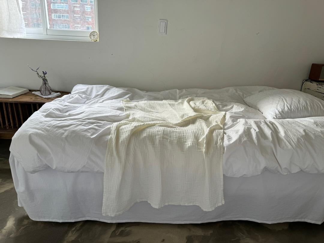 3중 거즈 블랭킷/수건 4가지