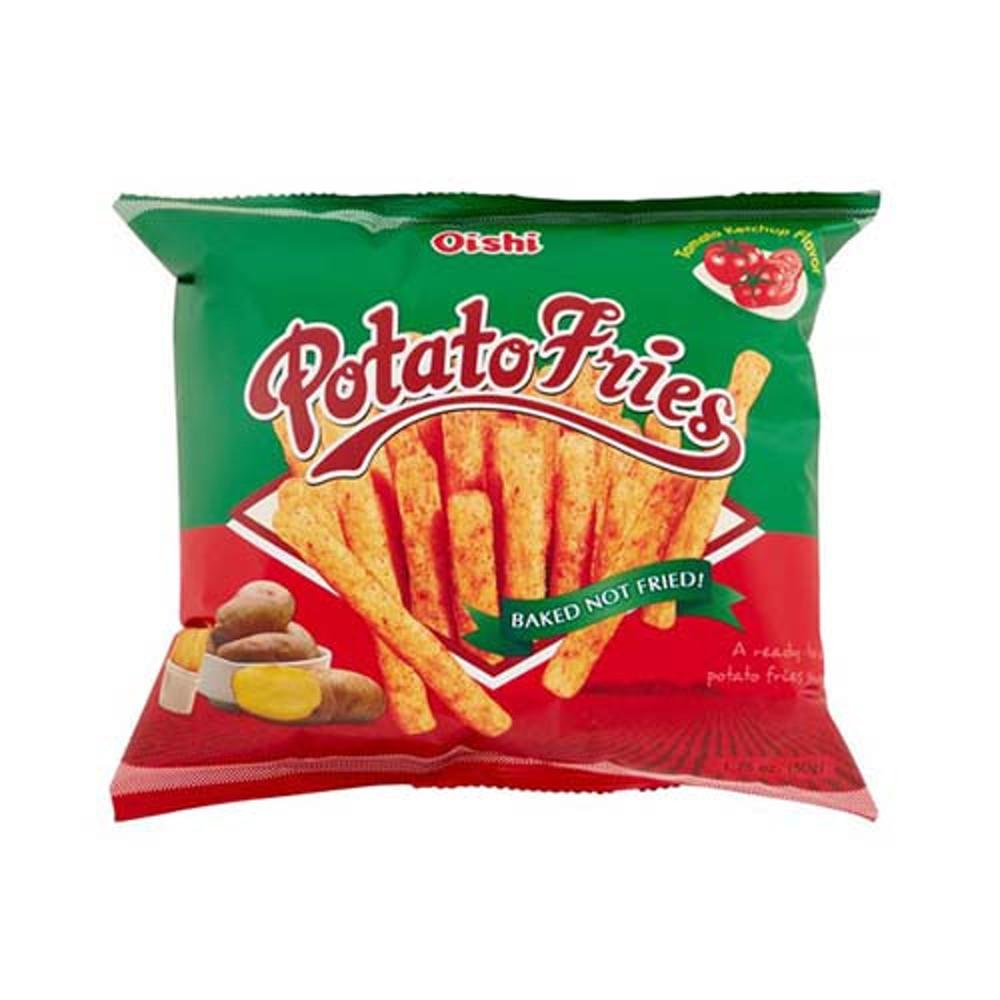 필리핀과자 오이시 감자 스낵 Oishi Potato Fries Tomato Ketchup [원산지:상세이미지참조]