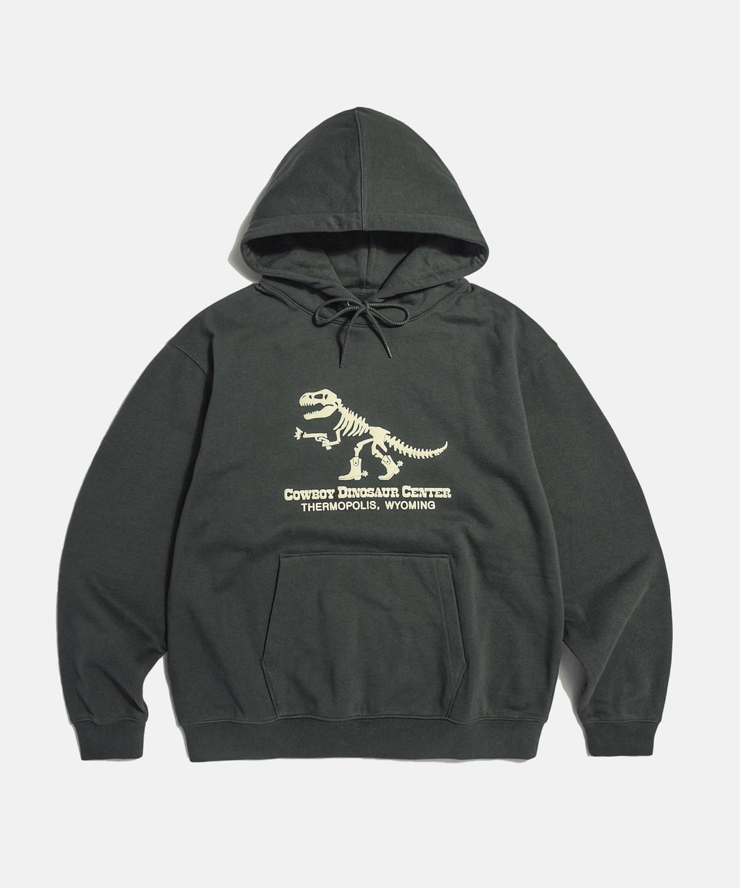 CDC T-Rex Heavyweight Hoodie Vintage Black
