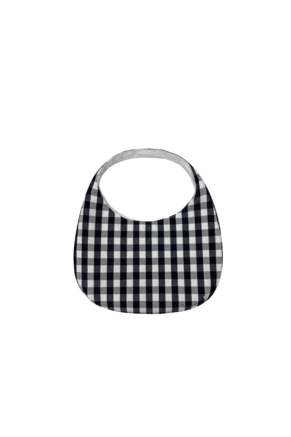 MINI TWO WAY BAG - Check & White -