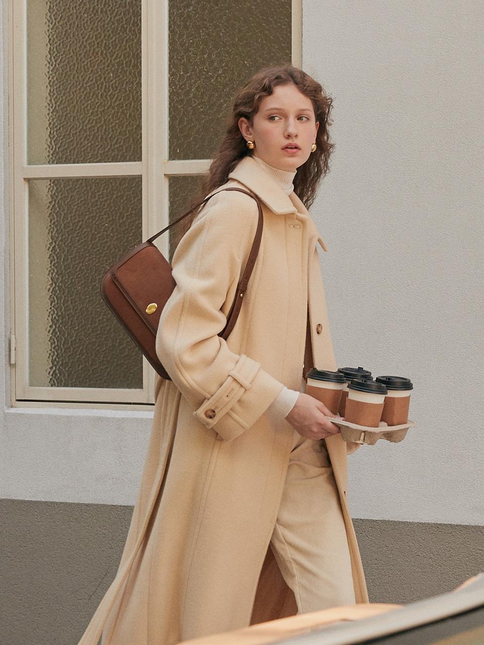 카델 바게트 스웨이드 브라운