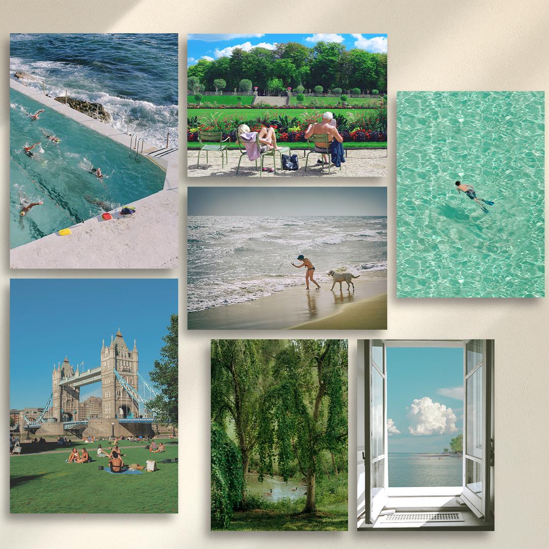 나의 유럽 모먼트 풍경 사진 인테리어 액자 포스터 Vol.2 100종