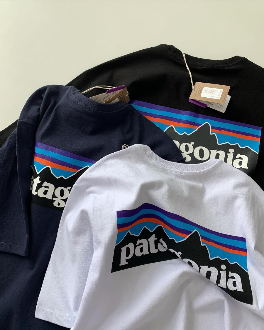 PATAGONIA oganic half t-shirts