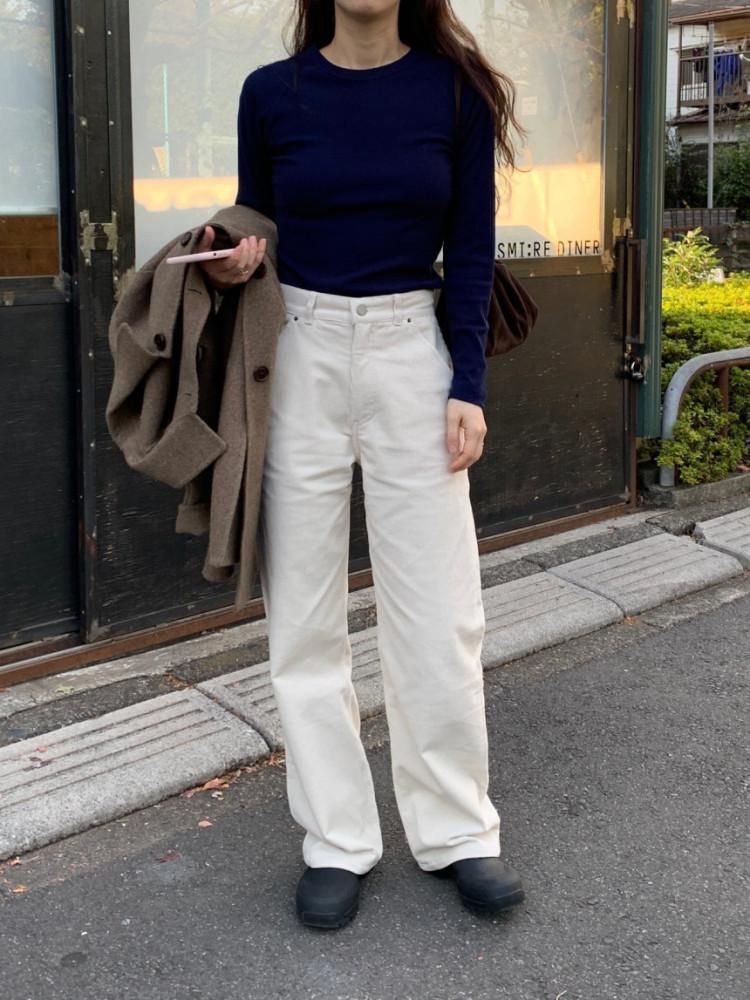 fllanel 플라넬 벤슨 코듀로이 팬츠 일자 스판 골덴 바지 (2 color)