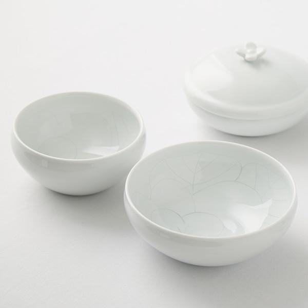 [이운경] 모란 밥,국그릇 세트