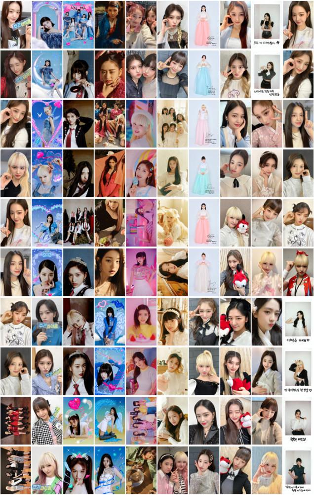 아이브 포카 100장 포토카드 굿즈 안유진 레이 이서 가을 리즈 장원영 시리즈 1