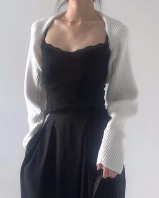 cozy bolero cardigan (3color)