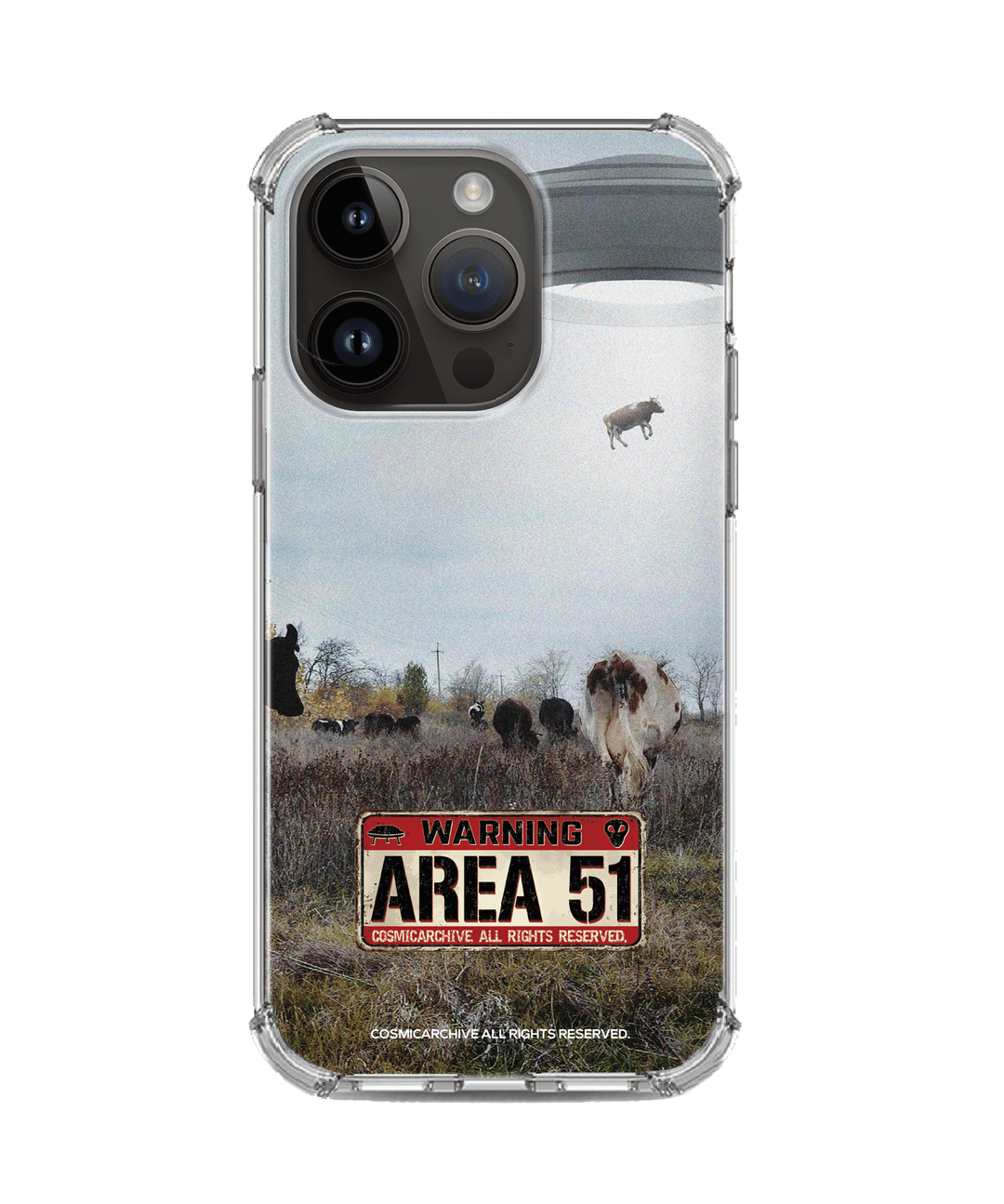 [Clear case] Warning area 51(help me!) 클리어케이스