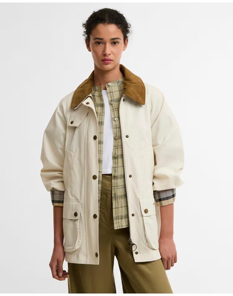 [노정화착용] 여성 크림 Modern Beadnell 캐주얼 자켓