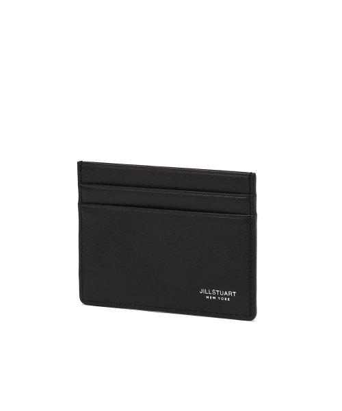 블랙 단색 소가죽 2단 카드지갑(케이스 동봉)